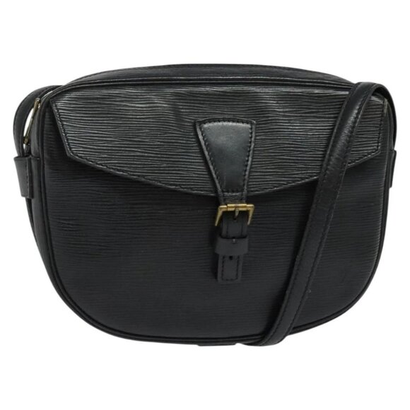 LOUIS VUITTON Epi Jeune Fille MM Shoulder Bag Black M52152 LV Auth 141082 - Picture 2 of 16